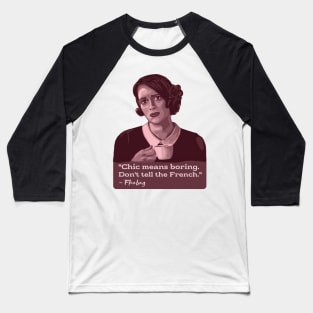 Fleabag Portrait and Quote Baseball T-Shirt